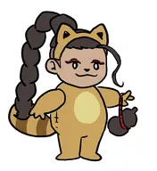 artist:ssshuckle braid costume gourd jamie_siu ponytail steet_fighters street_fighter tanuki // 1344x1466 // 131KB