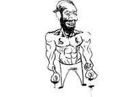 blood buff happy_merchant money_bags mortal_kombat parody shirtless // 1320x978 // 219KB