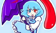 colored kogasa_tatara puyo_puyo tongue touhou // 1004x602 // 299KB