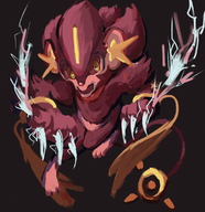 artist:lilin.tkmi claws colored luxray pokemon // 1117x1153 // 752KB