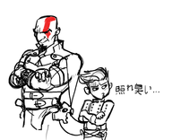 crossover dialogue god_of_war kratos moonrunes tales_of tales_of_symphonia text // 976x791 // 254KB