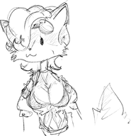 1girl artist:unknown cleavage furry paladins pepper // 1604x1666 // 958KB