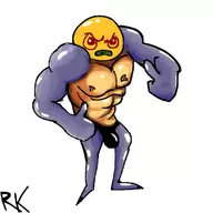 1boy alien bulge colored muscle muscles salien steam steam_summer_sale // 600x600 // 126KB