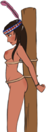 artist:spacechoochoo bondage breasts colored custer's_revenge native_american nude personification // 228x640 // 83KB