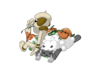 colored egg flapple paint pokemon smeargle spring_collab_2020 wooloo // 1131x884 // 253KB