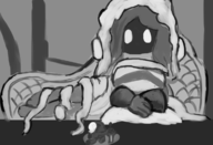 1girl artist:bad-draw crossover dark_souls giantess gwynevere knight spiral_knights // 1200x816 // 450KB