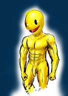 artist:anaugi bara foreskin muscles nude pac-man penis // 702x1000 // 459KB