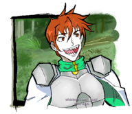 1boy artist:esao303 colored rance rance_(series) // 595x514 // 199KB