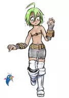 artist:quinmael belt disgaea fighter fighter(female) // 1748x2480 // 1008KB