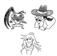 f.a.n.g ibuki lineart street_fighter street_fighter_v zeku // 455x449 // 89KB