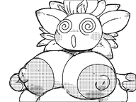 1girl areoale artist:dinnershrimp breasts garyc.me gigantic_breasts huge_breasts monochrome nipples plants_vs._zombies plants_vs_zombies sketch spiral_eyes sunflower tagme // 800x600 // 85KB