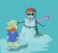 colored snowman tagme viewtiful_joe // 631x578 // 183KB