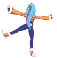 1girl artist:unknown ashe mega_man_(series) mega_man_zx // 2052x2080 // 645KB