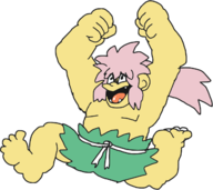 1boy artist:rider black_eyes colored pink_hair tomba tomba!_(series) // 644x574 // 101KB