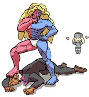 artist:ssshuckle gill kolin street_fighter street_fighter_v urien // 556x604 // 173KB