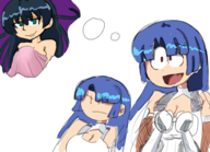 2girls action_taimanin artist:lunaticsoda igawa_asagi towel yatsu_murasaki // 2048x1478 // 1.3MB