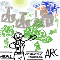 artist:runebrave attack buildings command_and_conquer command_and_conquer_generals helicopter jet missile missile_launcher multiple_boys pointing reporter sketch soldier war wip worker // 1280x1280 // 421KB