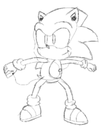 1boy earphones gloves mspaint sketch sonic_(series) sonic_the_hedgehog // 906x1103 // 64KB