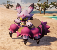 1girl artist:unknown clothing edit palworld sack tarantriss // 1696x1496 // 1005KB