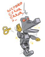 colored dialogue donkey_kong_64 error krobot short-circuit short_out // 493x621 // 151KB