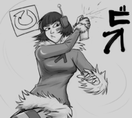 jet_set_radio mew monochrome parody tagme // 1000x897 // 489KB