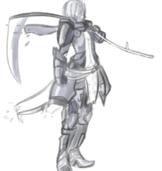 1girl artist:blysill dark_souls fire_emblem fire_emblem_heroes katarina monochrome pose // 743x783 // 362KB