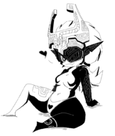 1girl artist:unknown midna panties the_legend_of_zelda twilight_princess // 851x1008 // 29KB