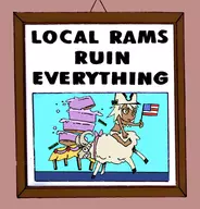 1girl animal cake colored dark_skin flag funny guilty_gear_xrd_-sign- meme parody ram ramlethal_valentine text // 529x552 // 191KB