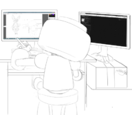 4chan artist:actionbastardvirginblaster drawfag drawing mega_man_(series) mega_man_legends servbot // 757x657 // 106KB