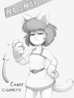 1girl artist:dogyd battle_cats moneko parody text // 910x1200 // 295KB