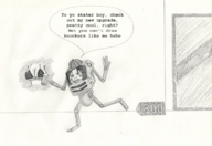 artist:unknown graffiti jet_set_radio robot text traditional_medium // 1249x861 // 1.9MB