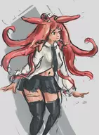 colored crossover filia fusion melona queen's_blade samson skullgirls // 494x675 // 195KB