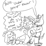 animal_crossing copper dialogue isabelle male_villager mayor new_leaf villager // 800x800 // 251KB