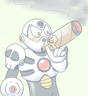 cigar mega_man_(series) skull_man tagme // 700x770 // 317KB
