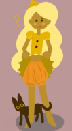 bloomers cat google google_doodle_game google_game presenting skirt_lift underwear witch yellow // 361x656 // 67KB