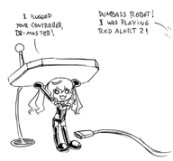 artist:tim busou_shinki controller red_alert_2 valona // 695x643 // 103KB