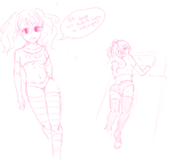 april_fools artist:misterskits bed meme not_vidya pose team_peep text underboob // 700x669 // 141KB