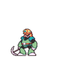animated colored degraver dig_labour mega_man_(series) mega_man_x mega_man_x_command_mission pixel_art sprite text // 101x99 // 22KB