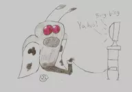 artist:boneyt colored mothman shin_megami_tensei traditional_medium video_games // 1545x1081 // 211KB