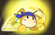 artist:sealguy bandana bandana_waddle_dee colored kirby_(series) spear waddle_dee weapon // 1513x964 // 989KB