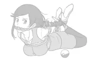 1girl artist:reptileye bondage gagged office_lady pokeball pokemon // 1400x875 // 70KB
