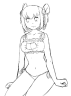 ar_tonelico ar_tonelico_iii cat_lingerie cleavage lingerie looking_at_viewer saki // 1288x1738 // 502KB