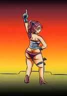 1girl artist:goseb90 chrono_trigger flea futanari // 541x767 // 296KB