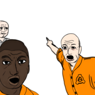 artist:jxci jumpsuit meme parody pointing scp_containment_breach tagme wojack // 1280x1280 // 625KB