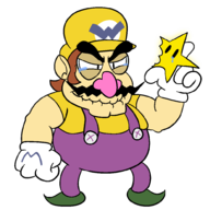 colored mario_party parody star super_mario the_simpsons wario // 1000x1000 // 35KB