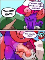 artist:nubiananan colored comic fellatio oblivious paper_mario paper_mario_the_thousand-year_door parody shy_gal super_mario vivian // 658x874 // 102KB