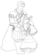 dancing dress fire_emblem hector lilina // 1753x2480 // 683KB