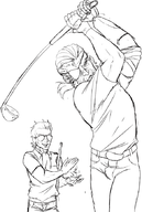 clapping golf golf_clap master_miller metal_gear_solid snake sports // 584x872 // 167KB