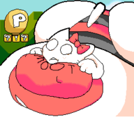 4chan animated animated_gif artist:creffanon artist:dinnershrimp colored gif inflation moot p_balloon super_mario_vorld // 256x224 // 603KB