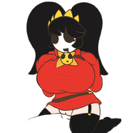 1girl artist:unknown ashley breasts colored cowgirl_position fusion gigantic_breasts huge_breasts pussy sex shy_gal straddling super_mario thigh_highs vaginal warioware // 1000x1000 // 169KB